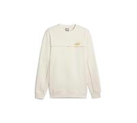 Puma ESS+ Minimal Gold CR Herren-Sweatshirt ohne Kapuze, Beige