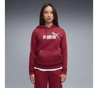 Hoodie PUMA "ESS No. 1 Logo Hoodie Damen", Damen, Gr. S, rot (garnet glow rot), Obermaterial: 34% Polyester, 66% Baumwolle. Kapuzenfutter: 100% Baumwolle. Rippe: 3% Elasthan, 97% Baumwolle, normal, Sw