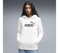 Hoodie PUMA "ESS No. 1 Logo Hoodie Damen", Damen, Gr. XL, weiß, Obermaterial: 66% Baumwolle, 34% Polyester. Kapuzenfutter: 100% Baumwolle. Rippe: 3% Elasthan, 97% Baumwolle, normal, Sweatshirts Hoodie