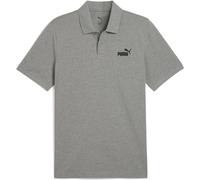 PUMA Herren ESS No. 1 Logo Pique Polo Polos, Medium Gray Heather,