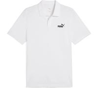 Puma ESS No. 1 Logo Pique Herren Poloshirt, weiß 3XL