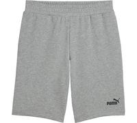 PUMA Sweatshorts Essentials No. 1 Logo 10" Herren Mittelgrau Melange Größe S