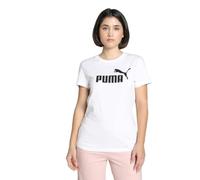 Puma T-Shirt Essentials No. 1 Logo Damen Weiß 2XL