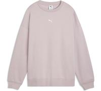 Sweatshirt PUMA "Essentials Oversized Sweatshirt Damen", Damen, Gr. M, rosa (misty pink), Obermaterial: 34% Polyester, 66% Baumwolle. Rippe: 97% Baumwolle, 3% Elasthan, oversize, Rundhals, Sweatshirts