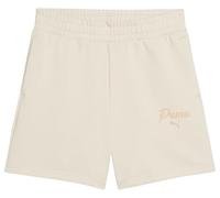 PUMA Damen Shorts ESS SCRIPT High-Waist Shorts 5 (691762) M Alpine Snow
