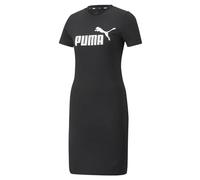 PUMA Essentials Damen T-Shirt-Kleid mit schmaler Passform | Mit Aucun | Schwarz | Größe: XL