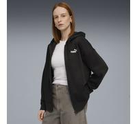 PUMA ESS Small No. 1 Logo Comfort Hoodie mit durchgehendem Reißverschluss Damen, Kleidung, Schwarz, L Black