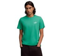 Puma ESS Small No.1 Logo T-Shirt Unisex Erwachsene (1 Stück), grün kräftig, M