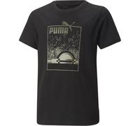 Puma ESS+ Street Art Summer B (summer) Jungen T-Shirt, schwarz 164