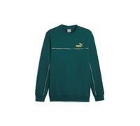 PUMA Ess+ Sweatshirt Minimal Gold Herren Sweatshirts Grün M, grün