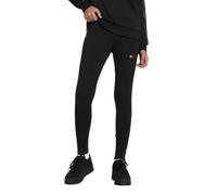 Leggings PUMA "ESS TAPE MINIMAL GOLD LEGGINGS", Damen, Gr. M, N-Gr, schwarz (puma schwarz), Jersey, Obermaterial: 94% Baumwolle, 6% Elasthan, unifarben, schmal normal, Hosen (87915518-M) puma schwarz