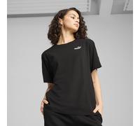 PUMA ESS TAPE Relaxed Fit T-Shirt Damen, Kleidung, Schwarz, S Black