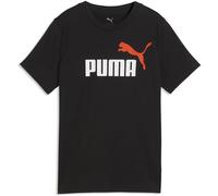 Puma ESSENTIALS 2 COLOR N0.1 LOGO TEE B Jungen T-Shirt, schwarz, größe 152