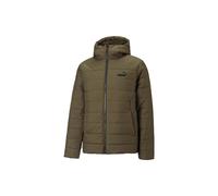Puma Essential Hooded Padded Jacke Kinder - dunkelgrün-116