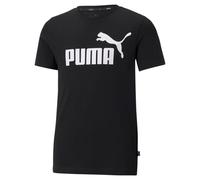 PUMA Jungen Ess logo t-shirt B T shirt, Puma Black, 116 EU