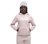 Hoodie PUMA "ESS No. 1 Logo Fleece-Hoodie Mädchen", Kinder, Gr. 128, rosa (misty pink), Obermaterial: 66% Baumwolle, 34% Polyester. Kapuzenfutter: 100% Baumwolle. Rippe: 97% Baumwolle, 3% Elasthan, no