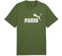 PUMA Herren T-Shirt - ESS No.1 Logo Tee, Rundhals, Kurzarm, uni Grün (Earthy Green) / 2XL XXL Grün