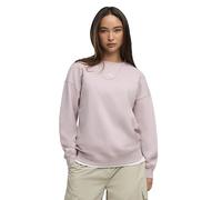 Sweatshirt PUMA "Essentials Oversized Sweatshirt Damen", Damen, Gr. S, rosa (misty pink), Obermaterial: 34% Polyester, 66% Baumwolle. Rippe: 97% Baumwolle, 3% Elasthan, oversize, Rundhals, Sweatshirts