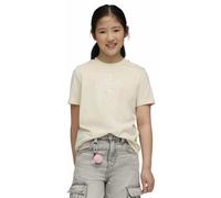 Puma Essential Script Jr - T-Shirt - Mädchen 128 Beige