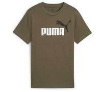 Puma ESSENTIALS 2 COLOR N0.1 LOGO TEE B Jungen T-Shirt, khaki, größe 116
