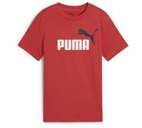 Puma ESSENTIALS 2 COLOR N0.1 LOGO TEE B Jungen T-Shirt, rot, größe 116