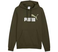 PUMA Essentials 2 Color No. 1 Logo Fleece Hoodie Herren 70 - dark olive XXL