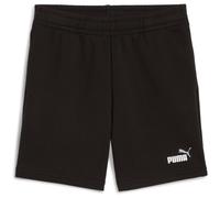 PUMA Essentials 2 Color No. 1 Logo French Terry Sweatshorts Jungen 01 - PUMA black 140