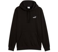 Kapuzensweatshirt PUMA "ESS 2 COLOR SMALL NO. 1 LOGO HOODIE FL", Herren, Gr. S, puma schwarz, Fleece, Obermaterial: 66% Baumwolle, 34% Polyester, unifarben, regular fit normal, angesetztes Bündchen, S