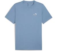 Puma T-Shirt Essentials 2 Color Small No.1 Logo Herren Cool Blue Größe L