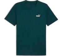 Puma Essentials 2 Color Small No. 1 Logo Tee green terrain (75) S