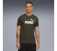 PUMA Essentials 2 Colour No. 1 Logo T-Shirt Herren, Kleidung, Grün, M Green