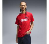 PUMA Essentials 2 Colour No. 1 Logo T-Shirt Herren, Kleidung, Rot, M Red