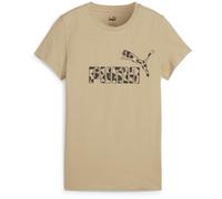 Puma ESSENTIALS + ANIMAL GRAPHIC TEE Damen-T-Shirt, beige, größe S