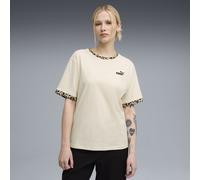 PUMA Essentials Graphic Animal Relaxed T-Shirt Damen 87 - alpine snow S
