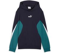 PUMA Essentials Block French Terry Hoodie Jungen 16 - new navy 164