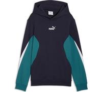 PUMA Essentials Block French Terry Hoodie Jungen 16 - new navy 128