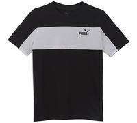 PUMA Essentials Block Small Logo T-Shirt Jungen 01 - PUMA black 164