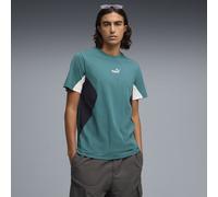 Puma Essential Block M - T-Shirt - Herren Green/Black XL