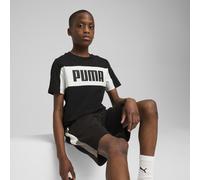 PUMA Essentials Block T-Shirt Teenager, Kleidung, Schwarz, 13-14Y Black