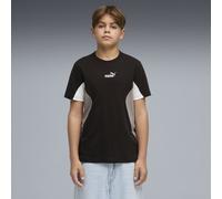 PUMA Essentials Block T-Shirt Teenager, Kleidung, Schwarz, 9-10Y