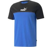 PUMA Essentials Block x Tape T-Shirt Herren 92 - royal sapphire M