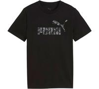 PUMA Essentials Camo Tee Youth, Age, Schwarz, 7-8Y Black