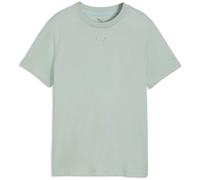 Puma Essentials Centered Cat Logo Mädchen T-Shirt, grün, Gr. 128