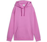 PUMA Essentials Centered Cat Logo Relaxed Fleece Hoodie Damen 74 - mauve pop M