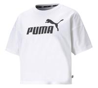 PUMA Essentials Cropped Logo T-Shirt Damen PUMA white XL