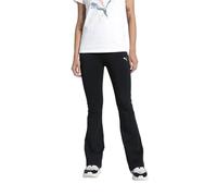 Puma Essentials Damen-Leggings mit Logo, hohe Taille, ausgestellt, Schwarz