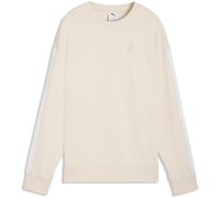 PUMA Essentials Elevated Comfort French Terry Crew Sweatshirt Damen 87 - alpine snow M