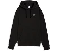 Puma Hoodie Essentials Elevated – Damen, French Terry, Comfort Fit, 100% Baumwolle, Schwarz, Gr. XL