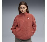 PUMA Essentials Elevated Comfort Sweatshirt Damen, Kleidung, Rot, XS Red