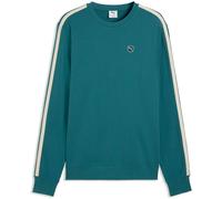 PUMA Essentials Elevated French Terry Crew Sweatshirt Herren 41 - emerald ice M